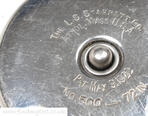 starrett tape measure 500