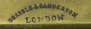 drabble and sanderson tenon saw